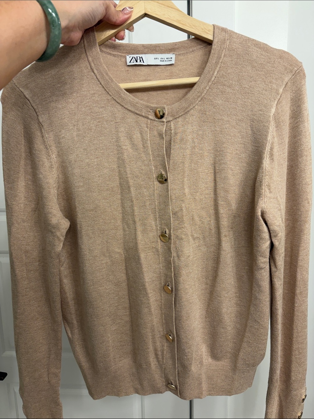 Zara Oatmeal Cardigan